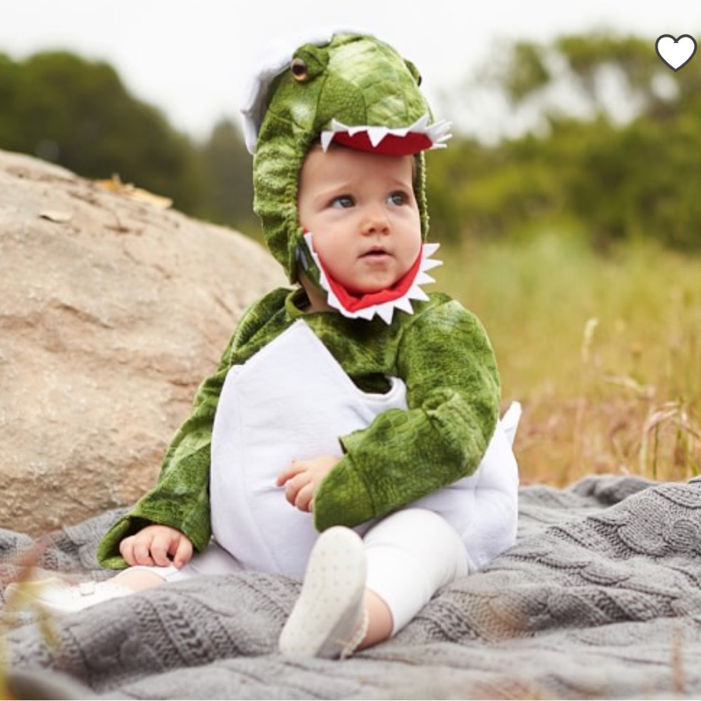 Baby Green Dinosaur Egg Halloween Costume